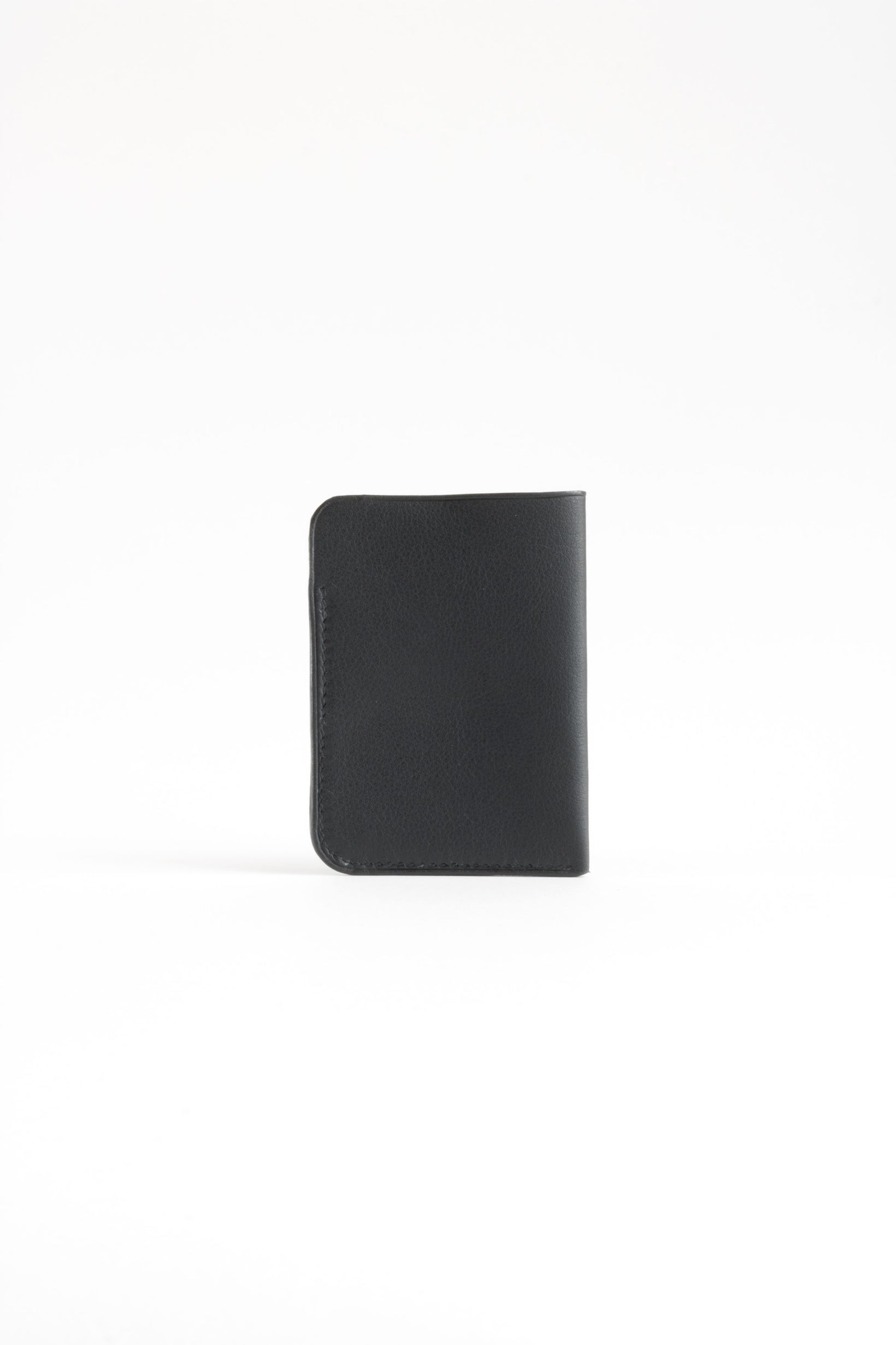 Bruna Andreoni Slim Card Case Black Grain