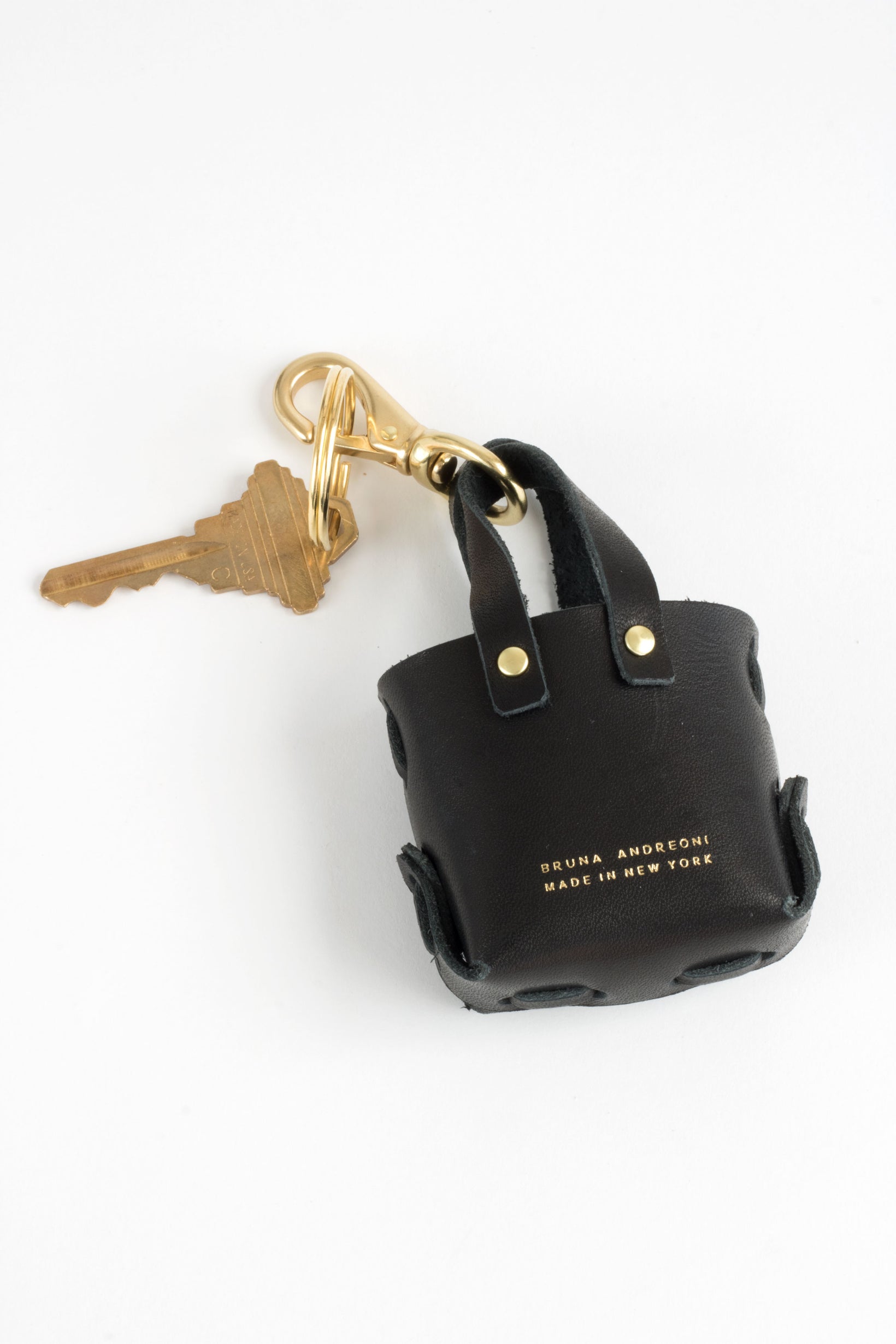 Bruna Andreoni Key Charm Black / Brass