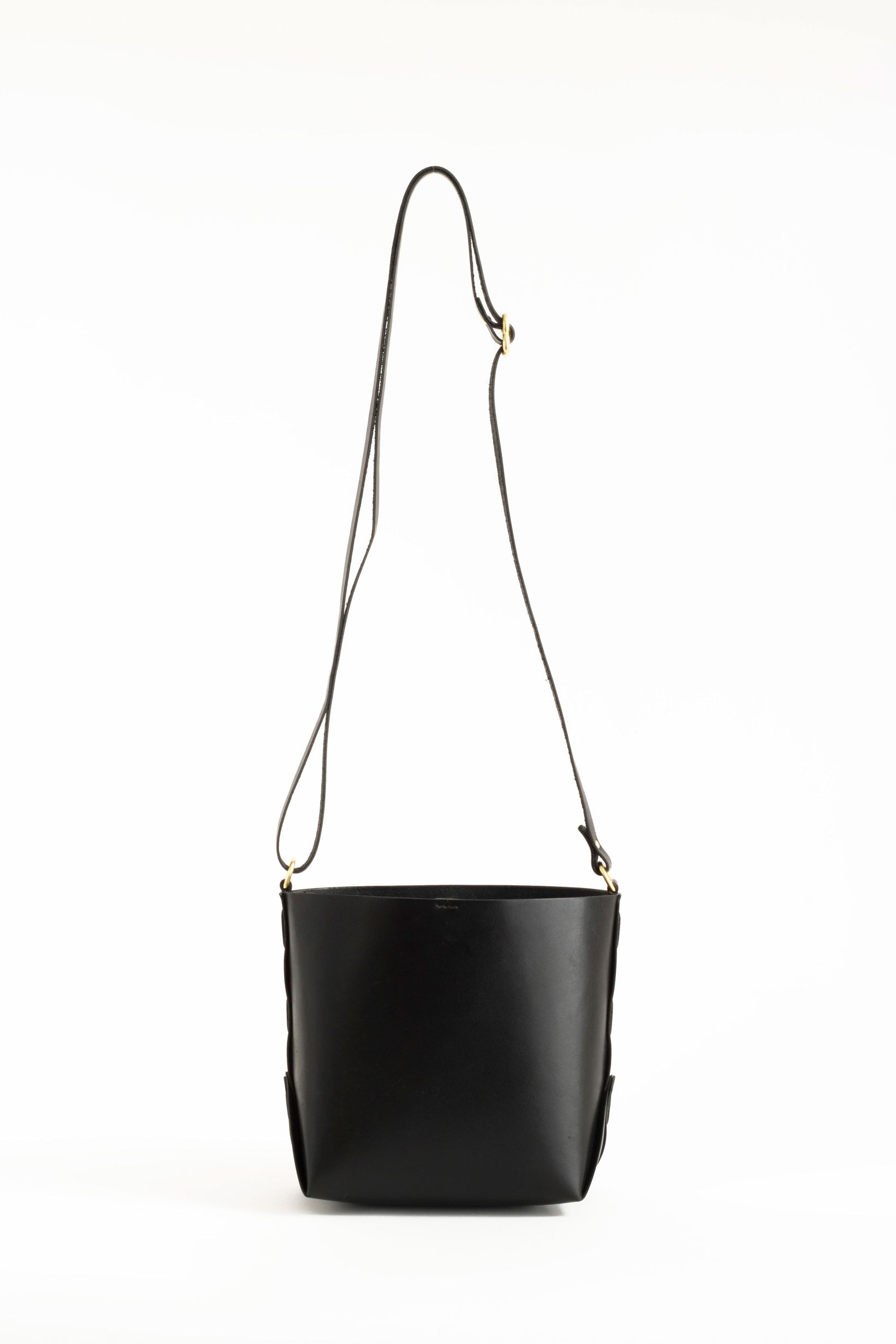 Bruna Andreoni Mini Crossbody Black / Brass